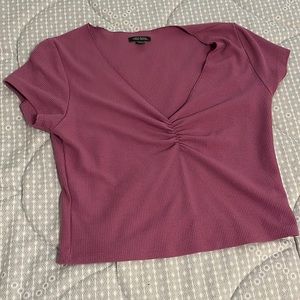 Wild fable cinch baby tee L New